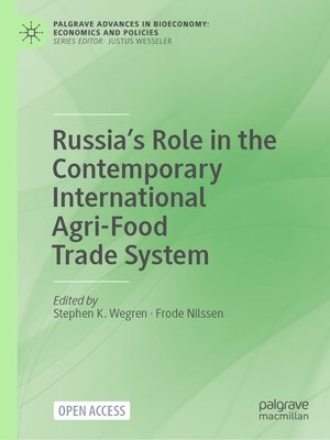 cover image of Russia's Role in the Contemporary International Agri-Food Trade System